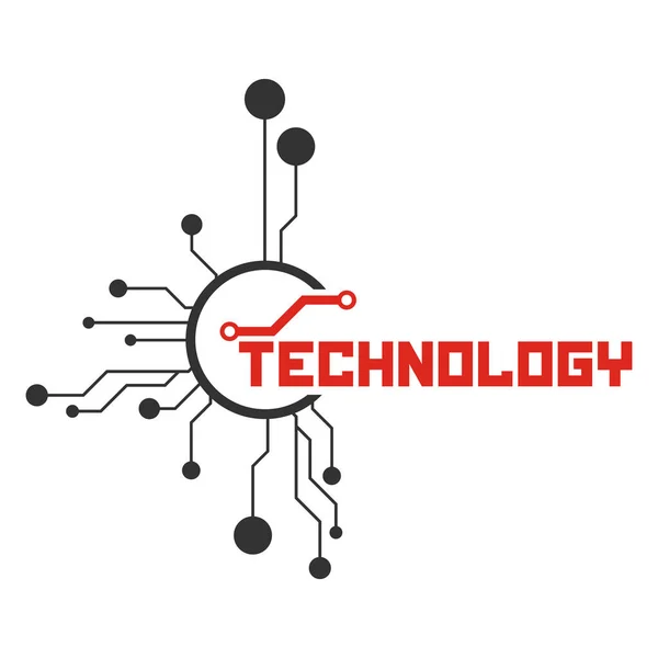 Technologia Abstrakcyjna Współczesne Tło — Wektor stockowy