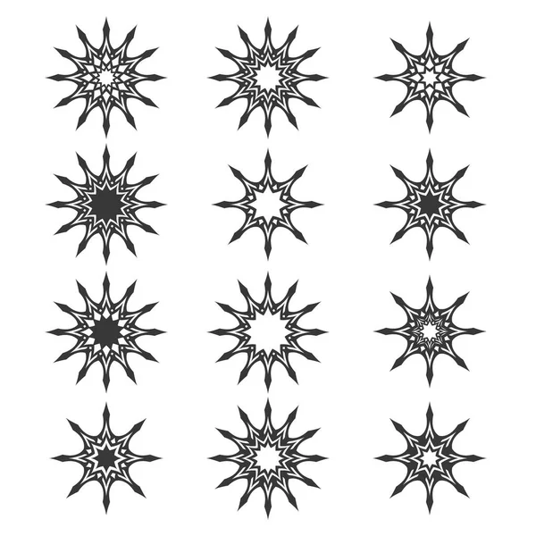 Ikoon Ingesteld Witte Achtergrond — Stockvector