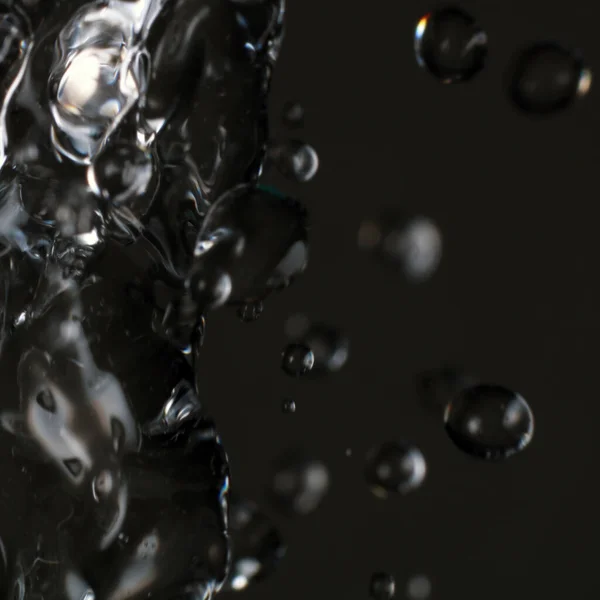 Abstrakter Dunkler Hintergrund Mit Wasser — Stockfoto