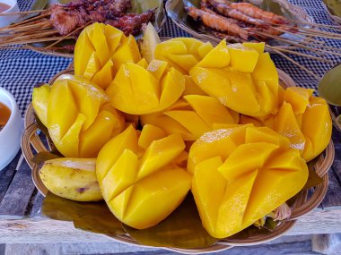 İyi görünüyor bir açık büfe kahvaltı