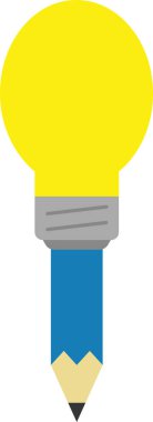 Mavi Kalem ampul ipucu ile