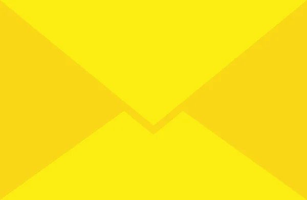 Vettore di inviluppo giallo — Vettoriale Stock