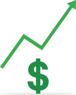 Dolar ve yukarı ok