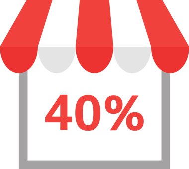 Yüzde 40 ile alışveriş