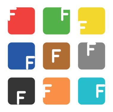 Logo öğesi, Meydanı'nda F harfi