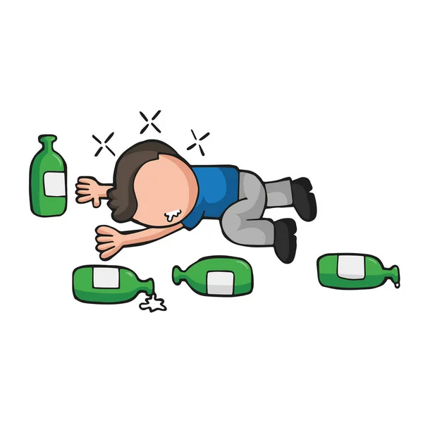 酔ってストックベクター ロイヤリティフリー酔ってイラスト Depositphotos