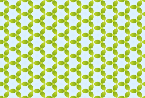 シームレスな幾何学模様。緑、ライトブルーで使用されるグラデーション — ストック写真