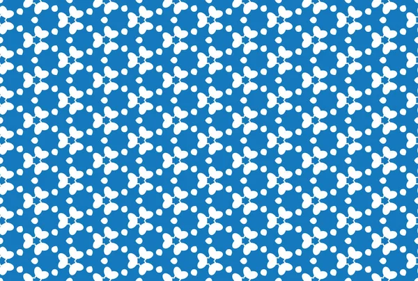 Płynny wzór geometryczny. W niebieskich, białych kolorach. — Zdjęcie stockowe