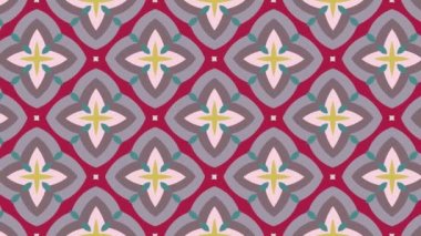 Sol tarafta yüzen hareketli, pürüzsüz desen tasarımı.