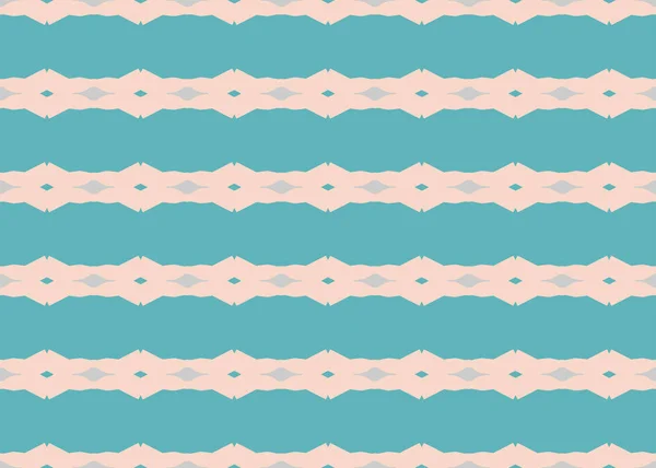 Nahtlose geometrische Muster. in den Farben blau, braun. — Stockfoto