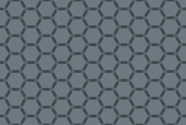 Sömlös geometrisk mönster design illustration i grå färger. — Stockfoto