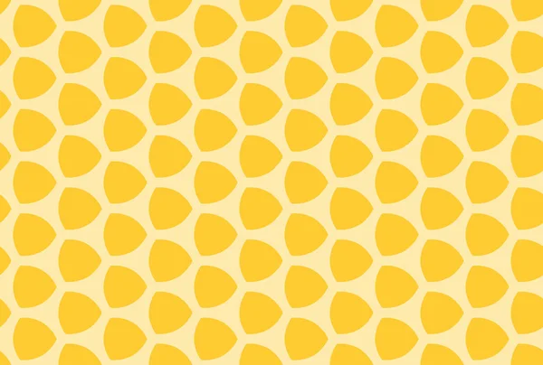 Naadloze geometrische patroon ontwerp illustratie in gele kleuren. — Stockfoto