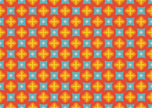 Illustration de motif géométrique sans couture. En rouge, orange , — Photo
