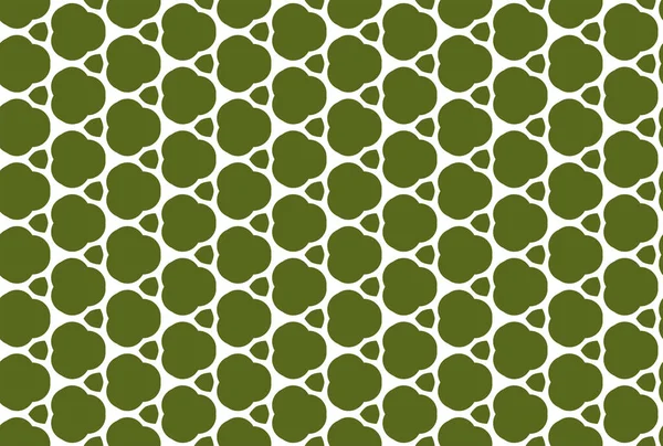 シームレスな幾何学模様のデザインイラスト。緑、黄色 — ストック写真