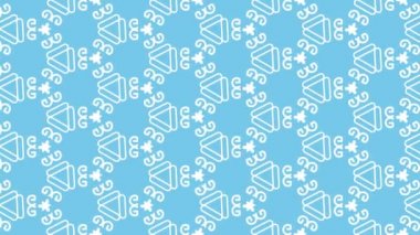 Sol tarafta yüzen hareketli, pürüzsüz desen tasarımı.