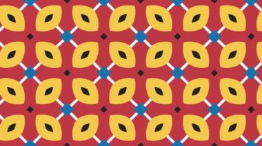 Sol tarafta yüzen hareketli, pürüzsüz desen tasarımı.