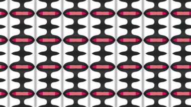 Sol tarafta yüzen hareketli, pürüzsüz desen tasarımı.