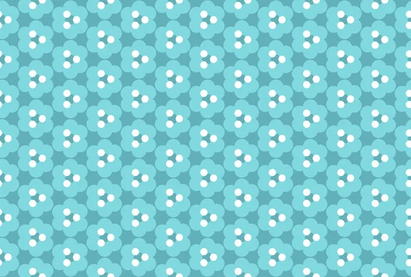 Seamless geometric pattern design illustration. In blue, white c — Stock Photo, Image