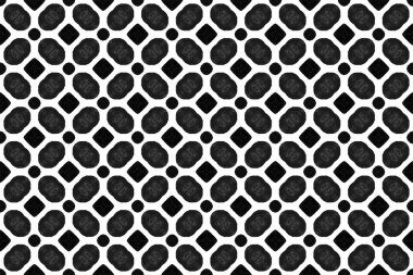 Suluboya, geometrik desensiz tasarım çizimi. Arka plan