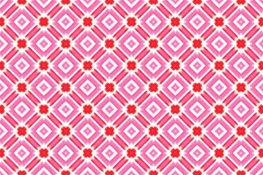 Suluboya, geometrik desensiz tasarım çizimi. Arka plan