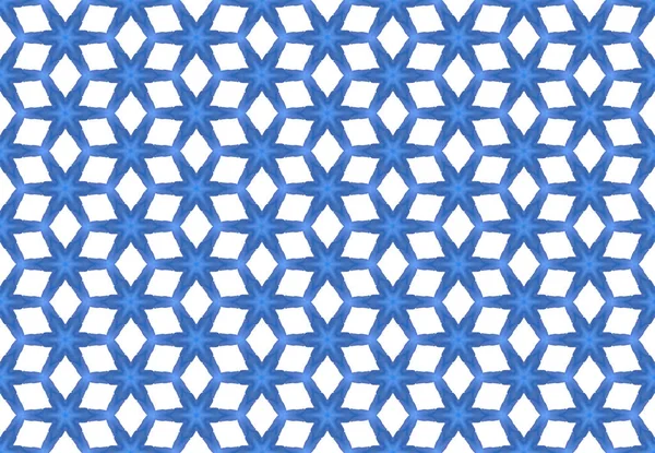 Aquarelle motif géométrique sans couture illustration de conception. Saumon — Photo