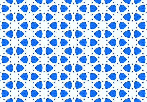 Ilustración de diseño de patrón geométrico sin costura de acuarela. Respaldo — Foto de Stock