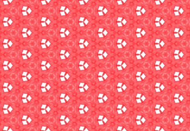 Suluboya, geometrik desensiz tasarım çizimi. Arka plan