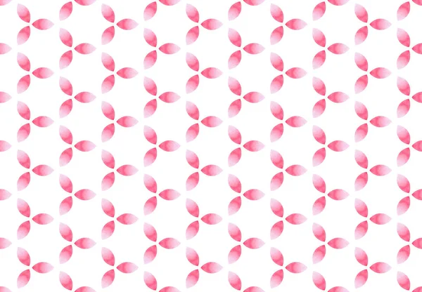 Watercolor seamless geometric pattern design illustration. Backg — Stock Photo, Image