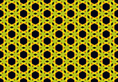 Kusursuz geometrik desenli tasarım çizimi. Arkaplan metni