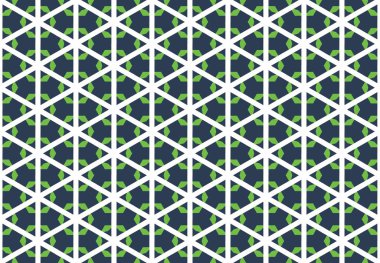 Kusursuz geometrik desenli tasarım çizimi. Arkaplan metni