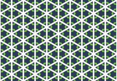 Kusursuz geometrik desenli tasarım çizimi. Arkaplan metni