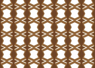 Kusursuz geometrik desenli tasarım çizimi. Arkaplan metni