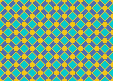Kusursuz geometrik desenli tasarım çizimi. Arkaplan metni
