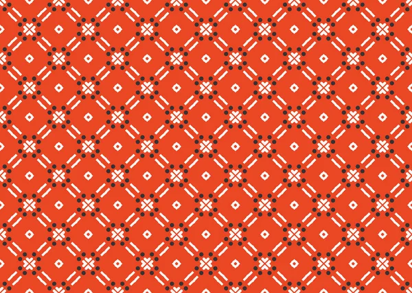 Naadloze Geometrische Patroon Ontwerp Illustratie Achtergrondstructuur Rode Zwarte Witte Kleuren — Stockfoto