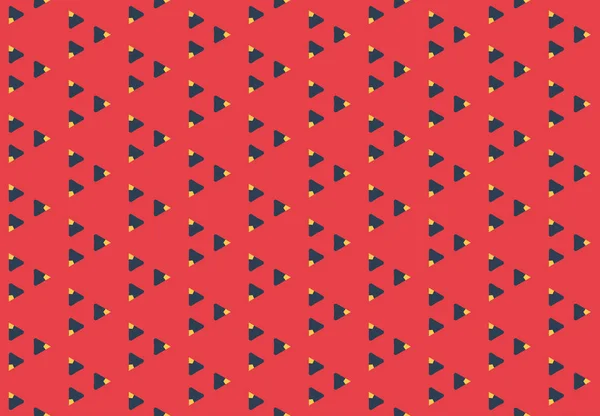 Zökkenőmentes Geometriai Minta Design Illusztráció Háttértextúra Piros Kék Sárga Színben — Stock Fotó