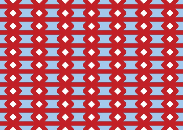 Modèle Vectoriel Abstrait Géométrique Sans Couture Texture Fond Rouge Bleu — Image vectorielle