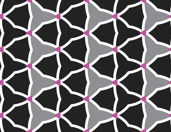 Nahtlose Geometrische Muster Texturen Oder Hintergrundvektoren Den Farben Schwarz Grau — Stockvektor