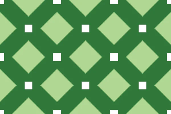 Безшовний Геометричний Візерунок Текстура Або Вектор Тла Зеленому Білому Кольорах — стоковий вектор