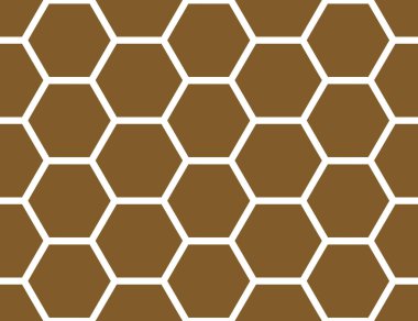 Kahverengi ve beyaz renklerde kusursuz geometrik desen, doku veya arkaplan vektörü.