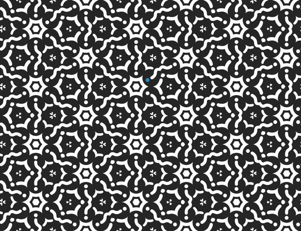 Bezešvé Geometrický Vzor Textura Nebo Pozadí Vektor Černé Bílé Barvě — Stockový vektor