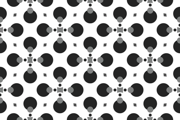 Patrón Geométrico Sin Costuras Textura Vector Fondo Colores Negro Gris — Vector de stock