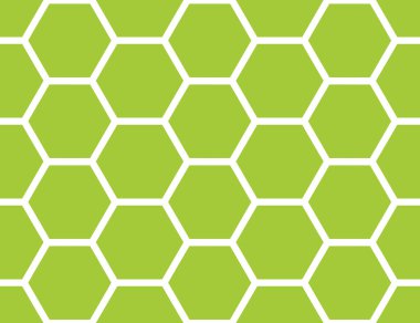 Yeşil ve beyaz renklerde kusursuz geometrik desen, doku veya arkaplan vektörü.