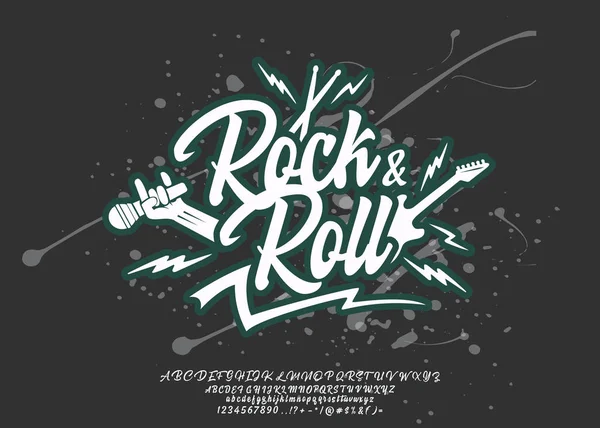 Rock band. — Stock Vector