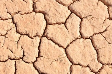 Zemin toprak ve kırık toprak arka plan için kırık