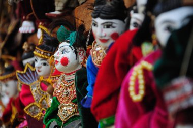 Kukla Hediyelik eşya, Myanmar geleneği bebek, Bagan, Myanmar