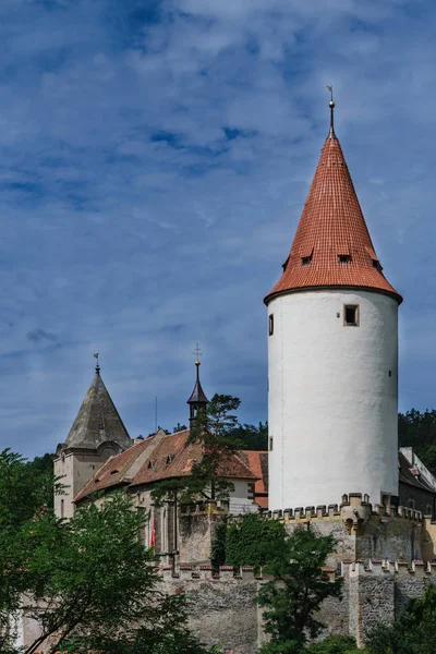 Castillo Krivoklat República Checa — Foto de Stock
