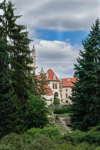 Castelo Pruhinice Perto Praga — Fotografia de Stock