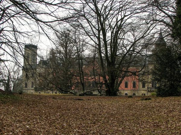 Castillo Syhrov Otoño —  Fotos de Stock