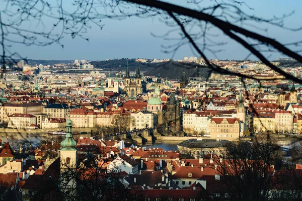 Old Town Prague Charles Köprüsü — Stok fotoğraf