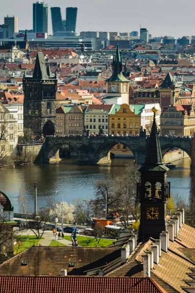 Karlův Most Starém Městě Praha — Stock fotografie